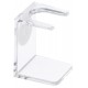 SHAVING BRUSH STAND,U-SHAPE,TRANSPARENT BARBURYS
