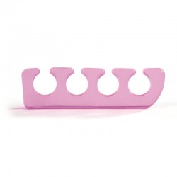 SILICONE TOE SEPARATOR '2 PCS FLUO FUCHSIA