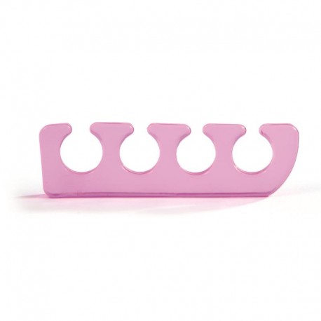 SILICONE TOE SEPARATOR '2 PCS FLUO FUCHSIA