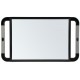 V SIZE MIRROIR COIFFEUR NOIR 23X40 CM