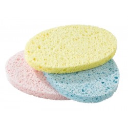 EPONGE DEMAQUILAGE COULEURS 3 PCS