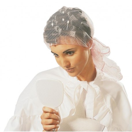 FILET MISE EN PLIS RESILLE BLEU CIEL