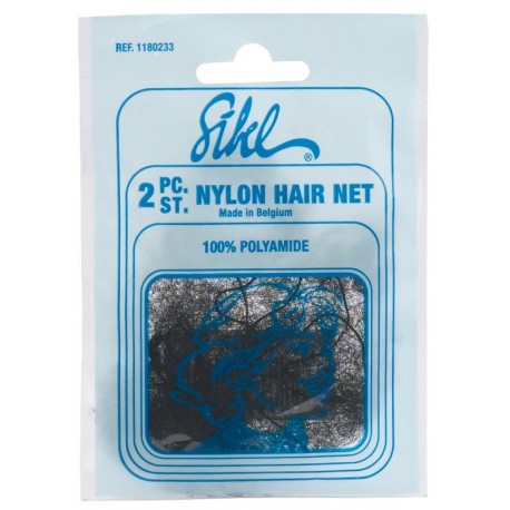 FILET DE JOUR NYLON HAIR NET 2PCS BRUN FONCE