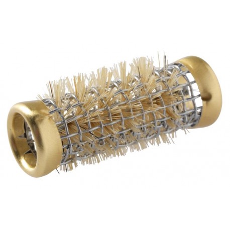 BIGOUDIS METAL DEMI 13MM 12 PCS GGOLD