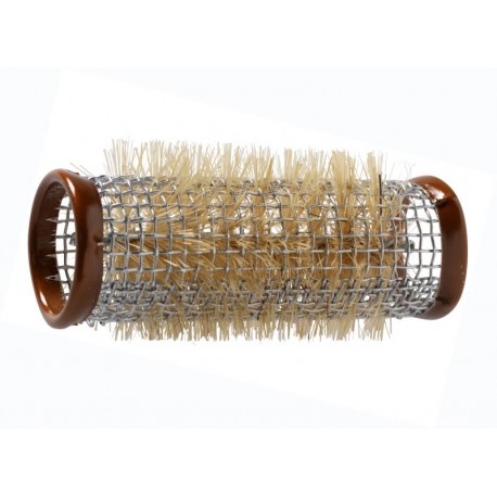 BIGOUDIS METAL 24MM 12 PCS BRUN