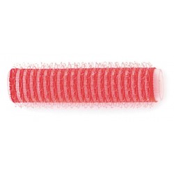 BIGOUDIS ADHESIF 13MM 12 PCS ROUGE