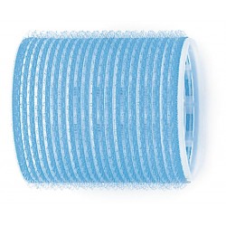 BIGOUDIS ADHESIF 56MM 6 PCS BLEU CIEL