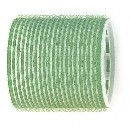 BIGOUDIS ADHESIF 61MM 6 PCS VERT