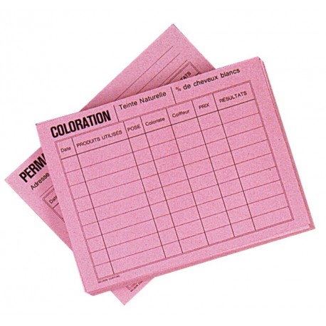 50 FICHES COLOR. - PERM. ROSES 16X12 CM