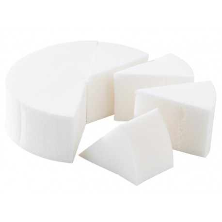 SET 8 EPONGES MAQUILLAGE BLANC