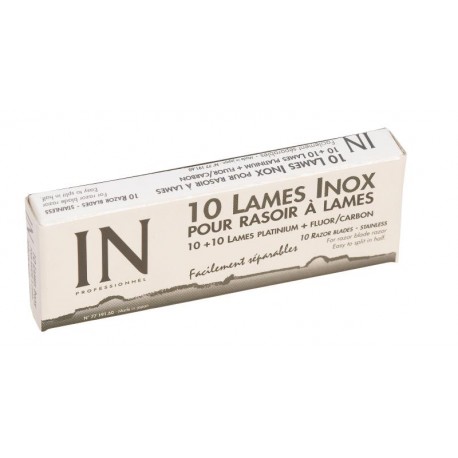 PAQUET 10 LAMES RASOIR POUR RASOIR IN
