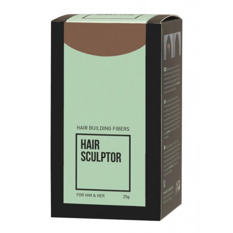 HAIR SCULPTOR CHATAIN CLAIR FIBRES CAPILLAIRES EPAISSISSANT