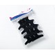 PINCE BRUSHING LARGE 12 PCS NOIR